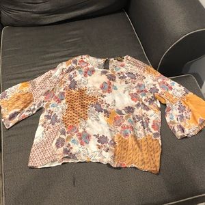 100% silk Anthropologie blouse